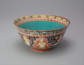 Five-Colored (Bencharong) Ware Bowl, 19th century.