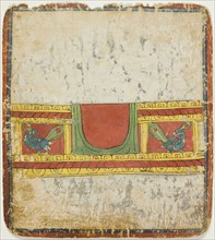 Peacock Throne, from a Set of Initiation Cards (Tsakali), 14th/15th century.