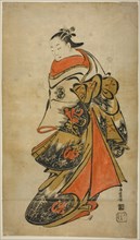 The Actor Fujimura Handayu II as Oiso no Tora, c. 1715.