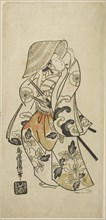The Actor Tamazawa Saijiro in an unidentified role, c. 1740.