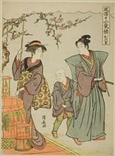 The First Month (Mutsuki), from the series "Fashionable Twelve Seasons (Furyu juni kiko)", c. 1779.