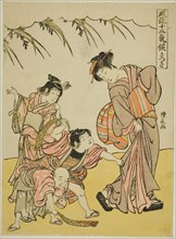 The Fifth Month (Satsuki), from the series "Fashionable Twelve Seasons (Furyu juni kiko)", c. 1779.