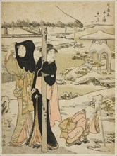The Eleventh Month (Juichigatsu), from the series "Twelve Months in the South (Minami juni ko)", c. 1783/84.