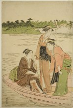 Ferry on the Rokugo River, c. 1784.