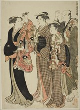 Kamioki, from the series "A Brocade of Eastern Manners (Fuzoku Azuma no nishiki)", c. 1783/84.