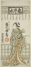 The Actor Ichikawa Benzo I as Shuntokumaru, c. 1767.
