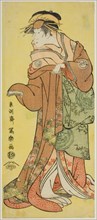 Segawa Kikunojo III in the Role of Courtesan Katsuragi, c. 1795.