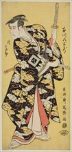 Ichikawa Yaozo III in the Role of Fuwa no Banzaemon Shigekatsu, 1794.