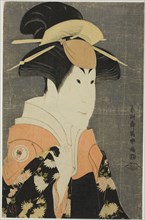 The actor Segawa Tomisaburo II as Yadorigi, wife of Ogishi Kurando, 1794.