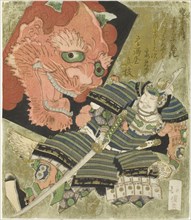 Raiko (Minamoto no Yorimitsu) and the demon kite, c. 1825.