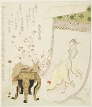 A painting of Daoist immortal Huang Chuping (Jp: Ko Shohei), 1823.
