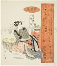 Willow Shop (Yanagiya), from the series "A Series of Willows (Yanagi bantsuzuki)", c. 1828.