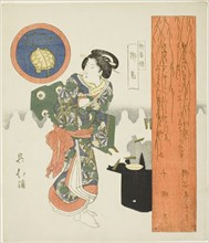 Willow Island (Yanagishima), from the series "A Series of Willows (Yanagi bantsuzuki)", c. 1828.