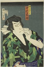 The Actor Nakamura Shikan IV as Jinriki Tamigoro, 1867.