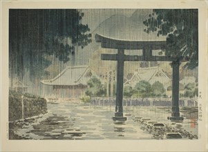 Futarasan Shrine at Nikko (Nikko Futarasan jinja), c. 1930s.