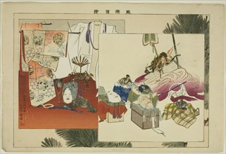 Properties, from the series "Pictures of No Performances (Nogaku Zue)", 1898.