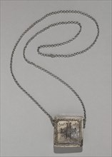 Necklace with a Compartment for Magical Texts, Ottoman dynasty (1299-1923), 18th/19th century.