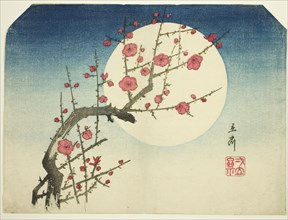 A Red Plum Branch against the Summer Moon, c. mid-1840s.