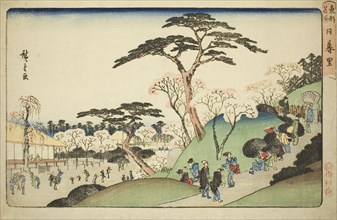 Nippori, from the series "Famous Places in the Eastern Capital (Toto meisho)", c. 1835/38.