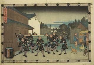 Act 10 (Judanme), from the series "The Revenge of the Loyal Retainers (Chushingura)", c. 1834/39.