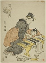 The Second Month (Ni gatsu), from the series "Fashionable Twelve Months (Furyu junikagetsu)", c. 1793.