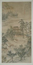 Mansion by the River, Qing dynasty (1644-1911), 1810.