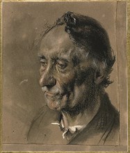 Head of an Old Man, c. 1850.