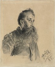 Portrait of a Bearded Man, 1885.