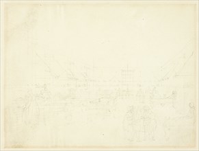 Study for Hospital, Middlesex, from Microcosm of London, c. 1808.