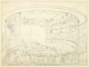 Study for Sadlers Wells Theater, c. 1809.