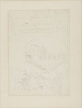 Study for Water Engine, Cold-Bath, Field's Prison, from Microcosm of London, c. 1808.
