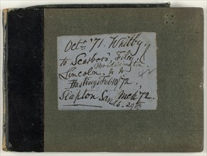 Whitby to Scarboro, 1872.