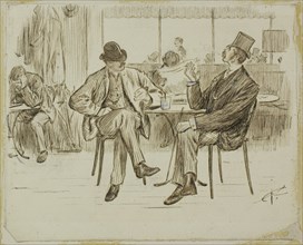Café Scene, 1870/91.