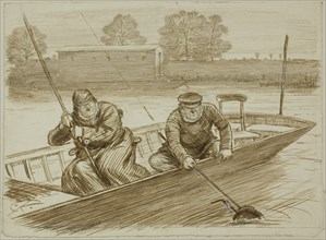 Fishing Scene, c. 1884.
