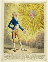 The Ex-Minister and the Meteor, published April 13, 1804.