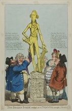The Brazen Image Erected on a Pedestal Wrought by Himself, published May 29, 1802.