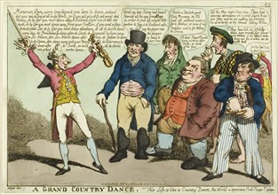 A Grand Country Dance, 1805.
