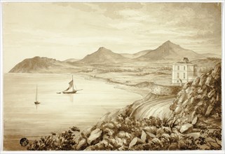 Val of Shanganagh, Dún Laoghaire, with Boats, 1843.