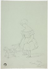 Girl with Toy Horse at Langham House, 1838.