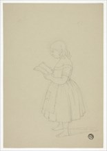 Young Girl Reading, n.d.