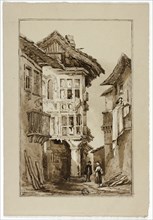 Rustic Street Scene, 1831.