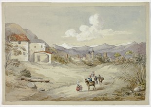 Albenga on the Corniche (Costal) Road, November 6, 1841.