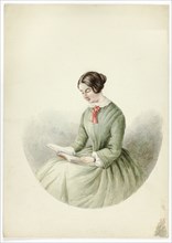 Portrait of Woman Reading, 1852.