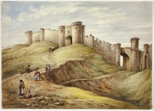 Scarborough Castle, 1854.