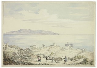 View of Dalkey from the Road, November 1843.