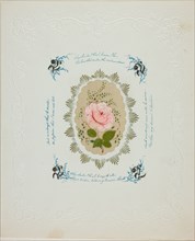Why Should I Blush (valentine), c. 1850.
