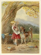 Little Girl and Dog, n.d.