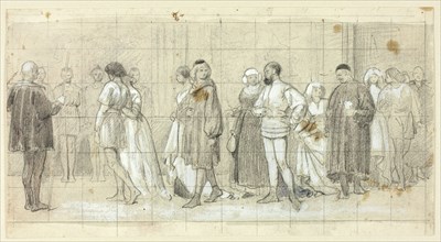 Figures in Procession, n.d.