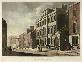 Powerscourt House, Dublin, published July 1795.