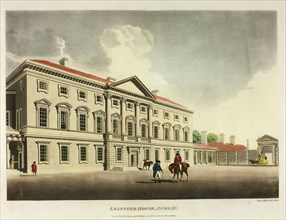 Leinster House, Dublin, published July 1792.